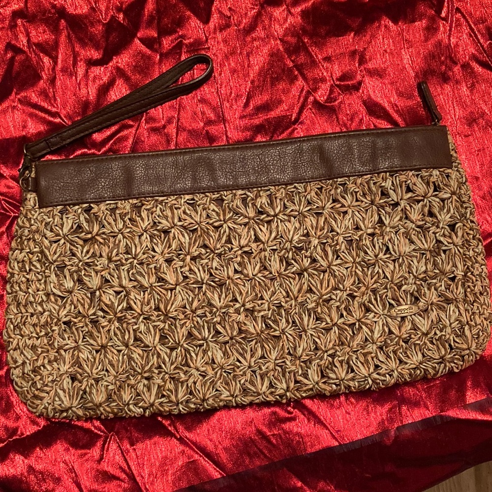 Cappelli Straworld, Inc. Straw Clutch Purse
